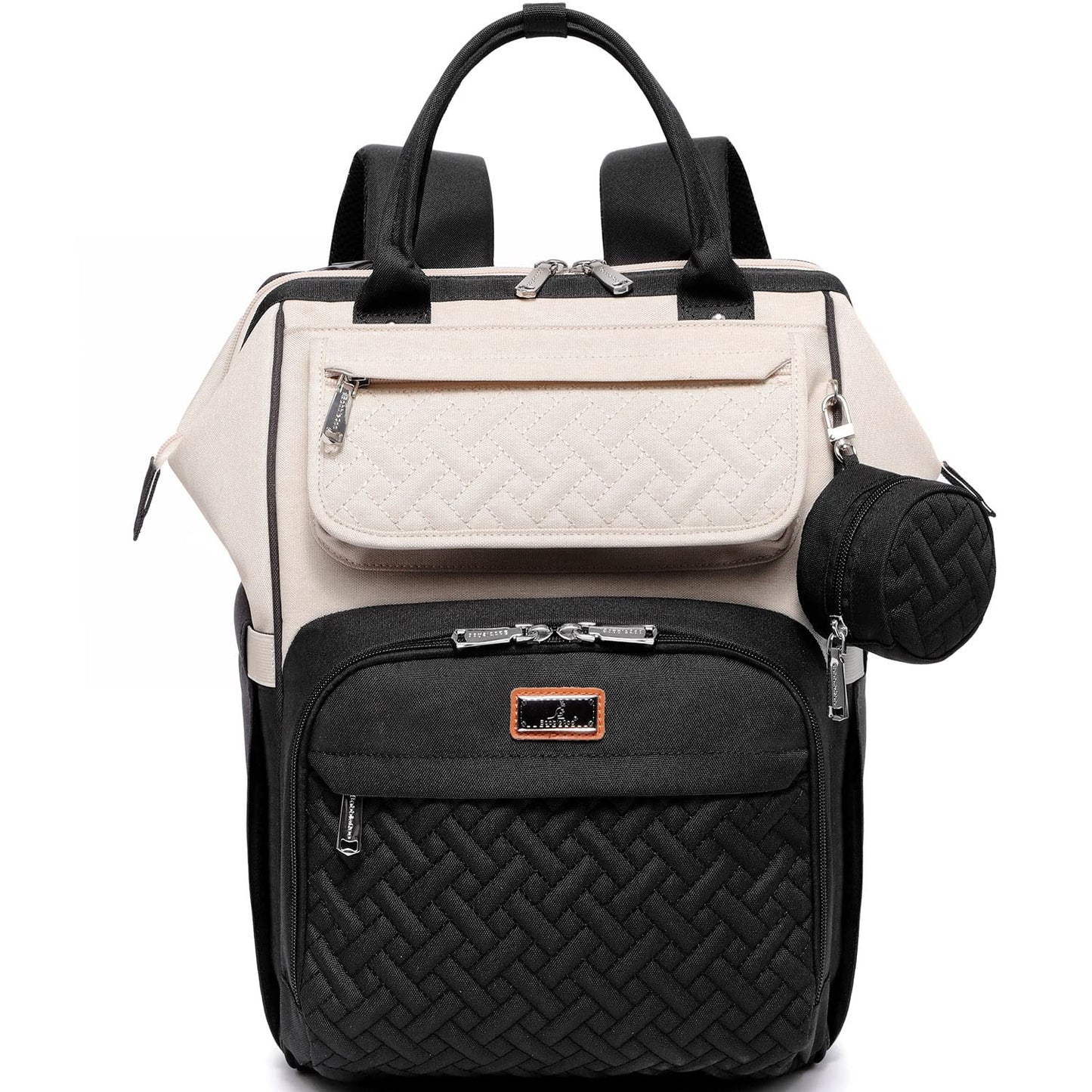 BabbleRoo Diaper Bag Backpack for Stylish Moms and Dads