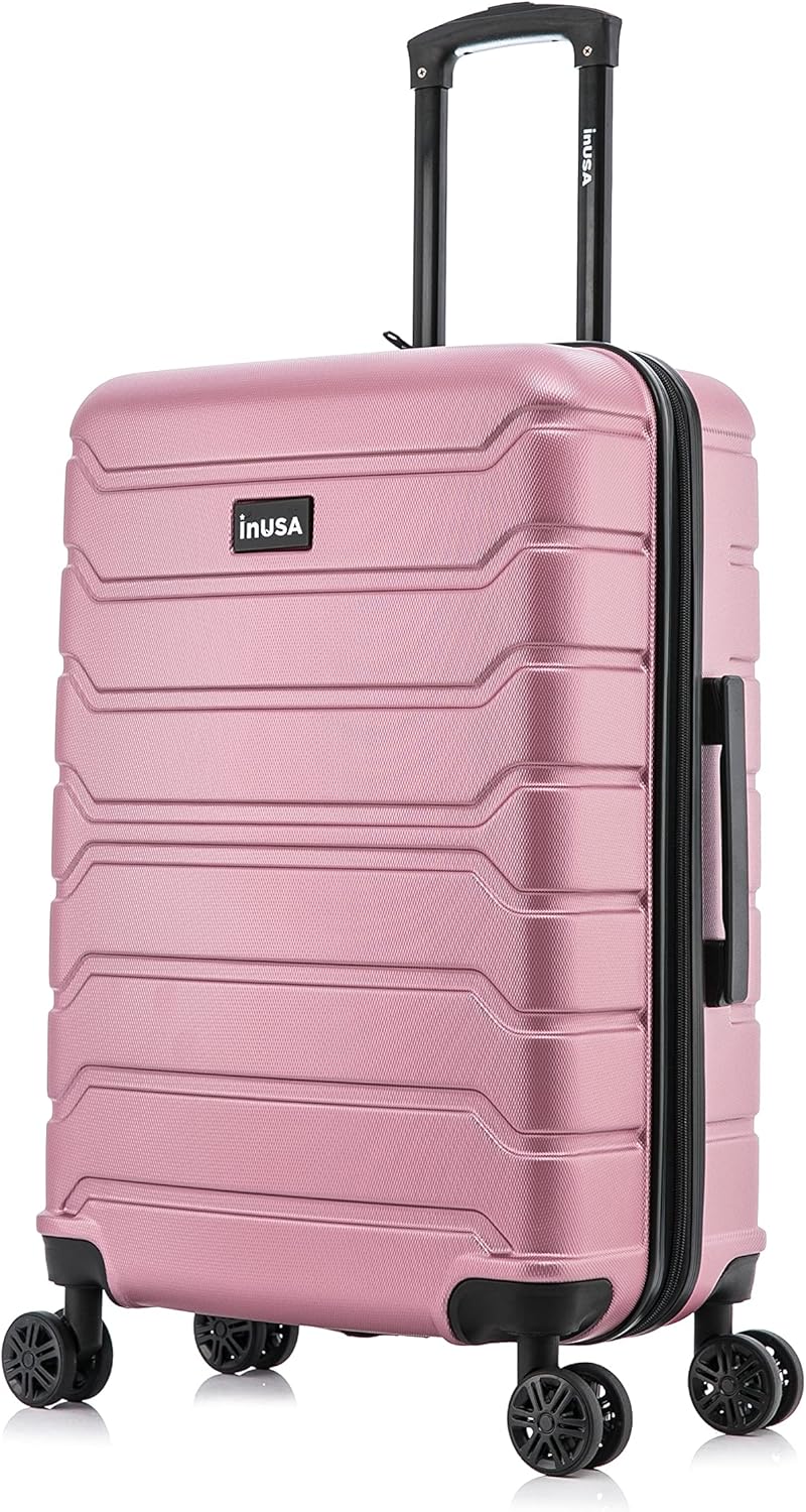 InUSA TREND 24-Inch Hardside Luggage with Spinner Wheels