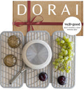 Dorai Home Dish Pad Quick-Dry Diatomite Stone Drying Mat - Sandstone