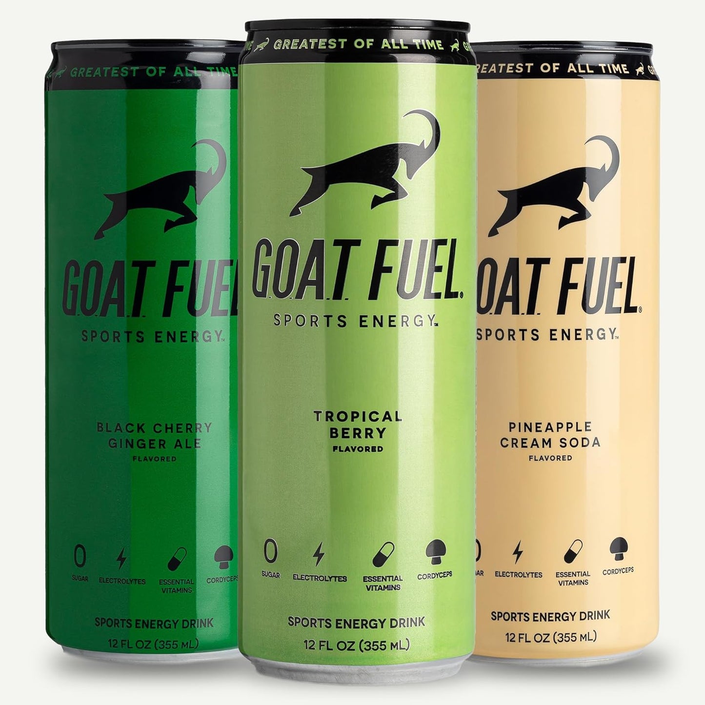 G.O.A.T. Fuel Energy Drink: Natural Caffeine & Antioxidants