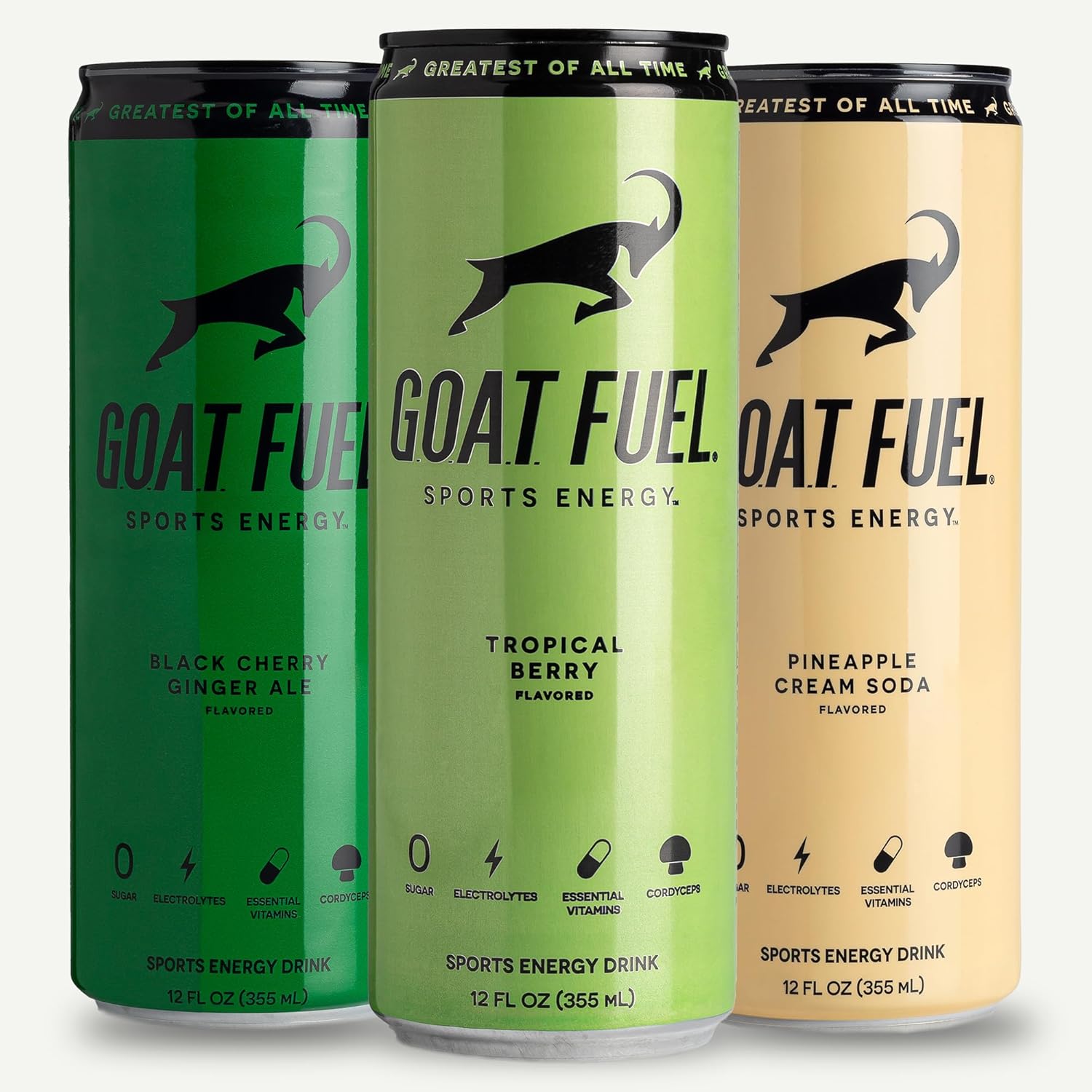 G.O.A.T. Fuel Energy Drink: Natural Caffeine & Antioxidants