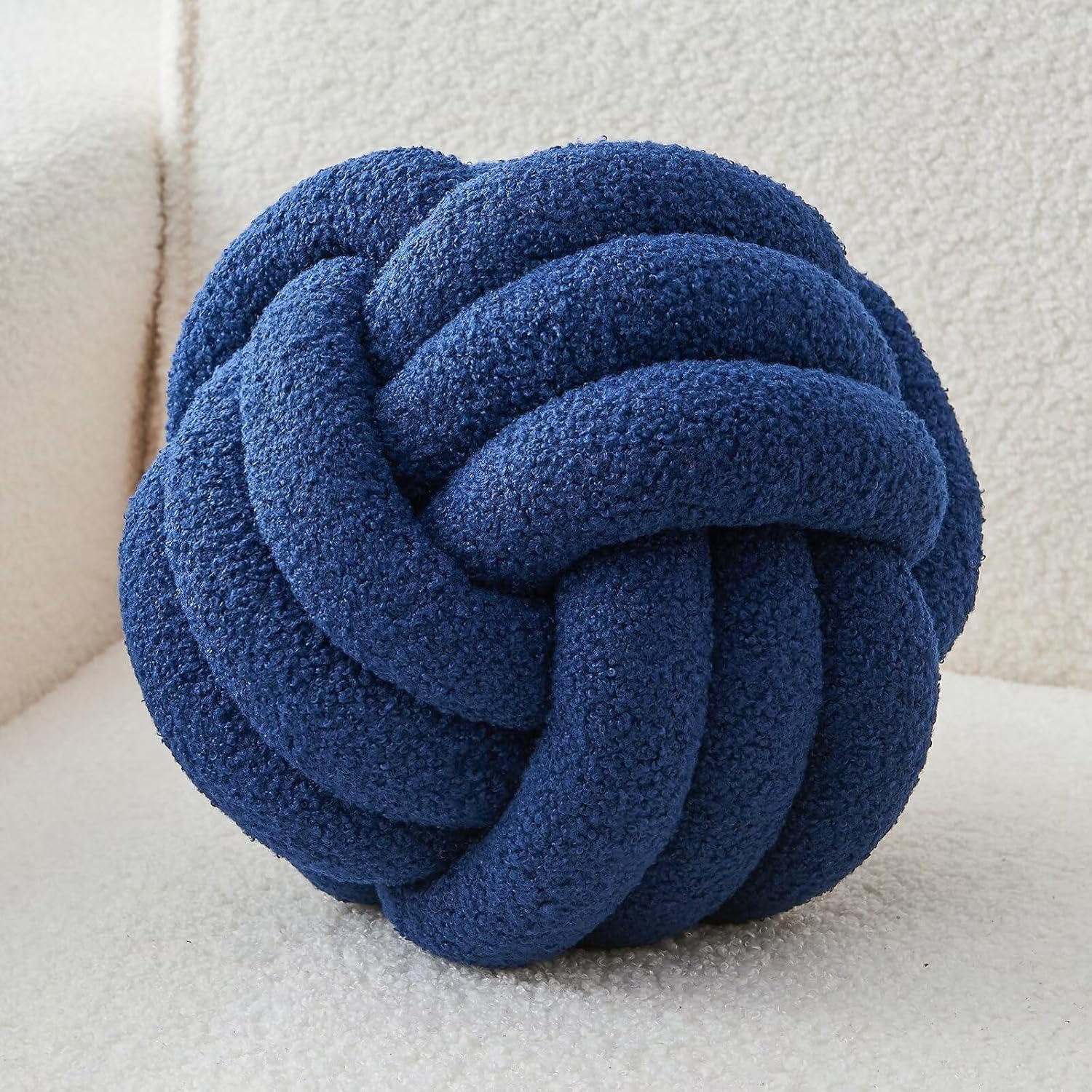 Decorative Throw Knot Pillow Ball for Home Chair Sofa Couch