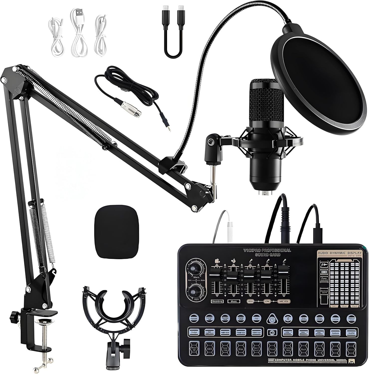 Professional Podcast Equipment Bundle for Quality Sound