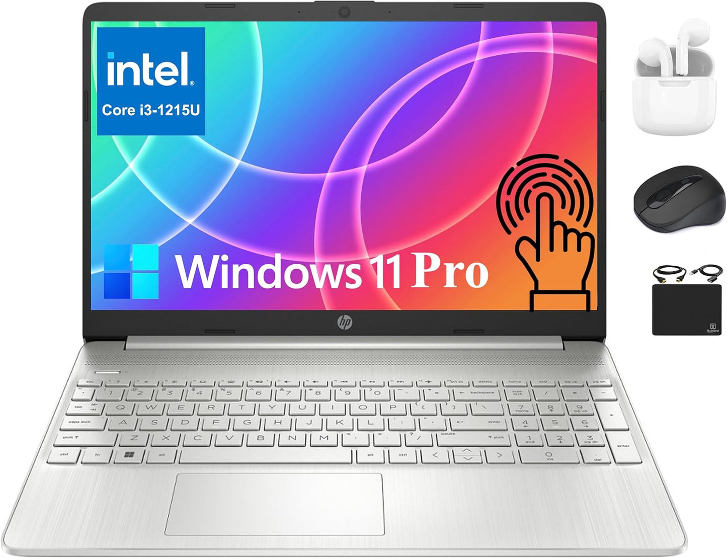 HP 2025 Pavilion 15.6 HD Touchscreen Laptop for Business Use