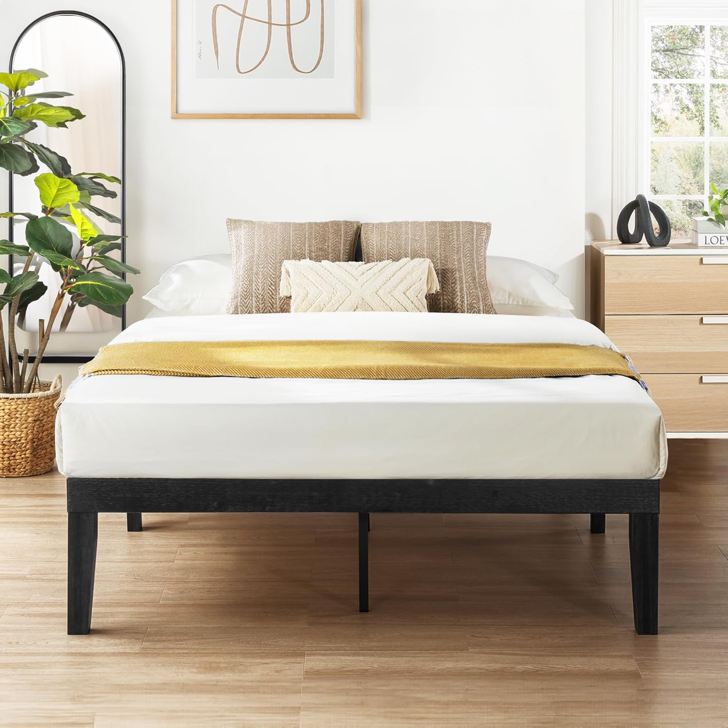 Mellow Naturalista Classic 16 Inch Solid Wood Platform Bed Review