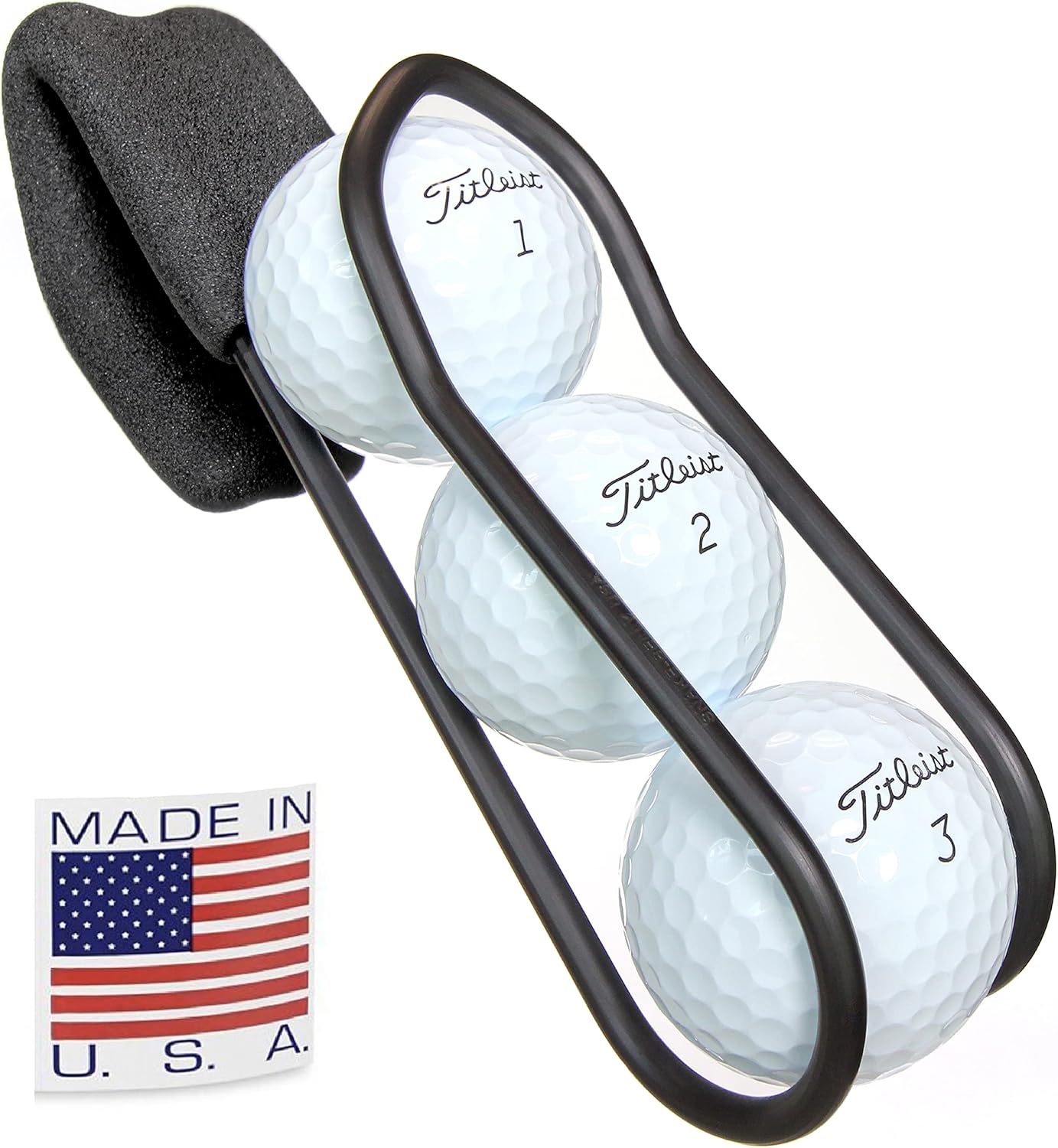 SnakeBelly Pro Golf Ball Holder - Quick-Draw Release