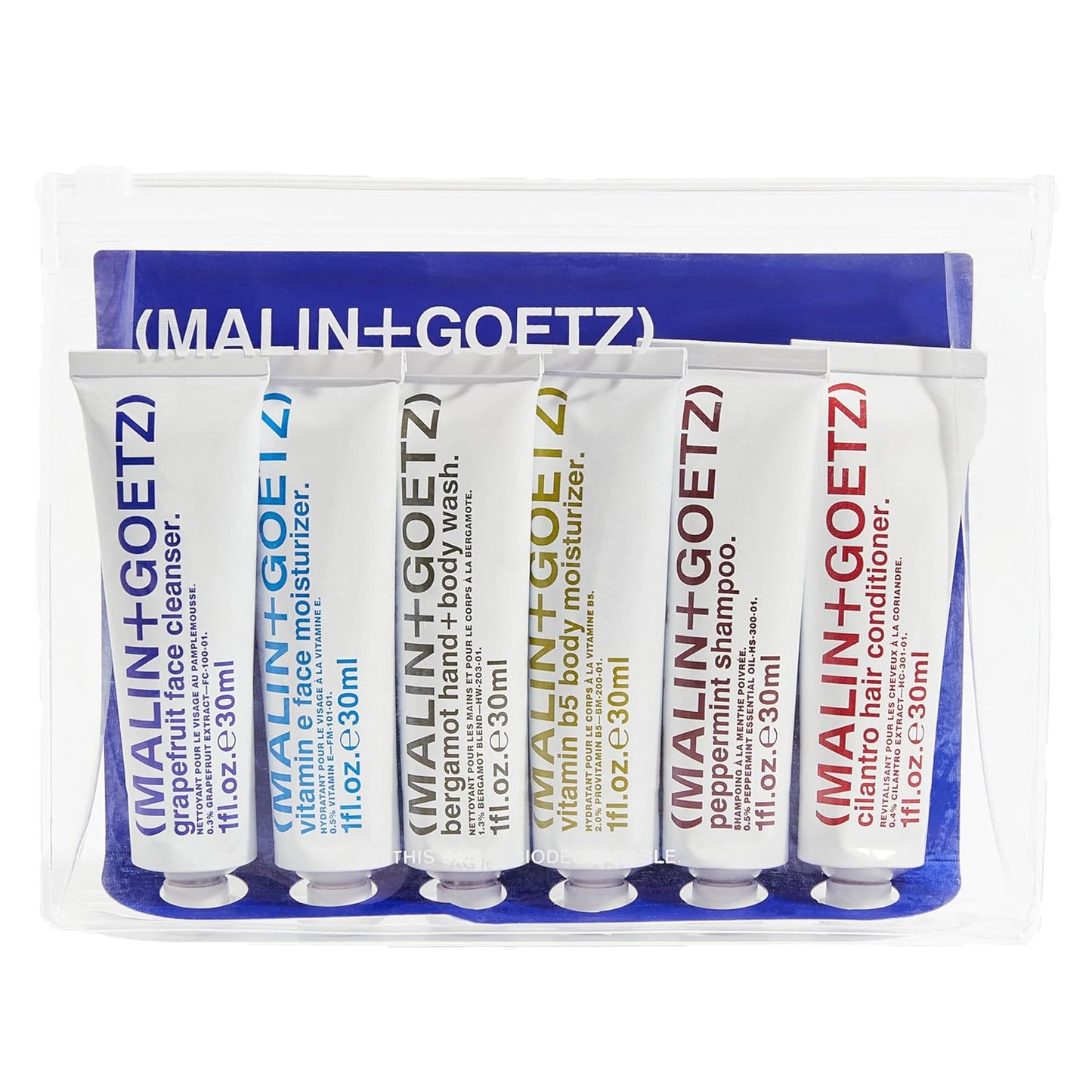 Malin + Goetz Essentials Starter Kit for Travel - 6 Items