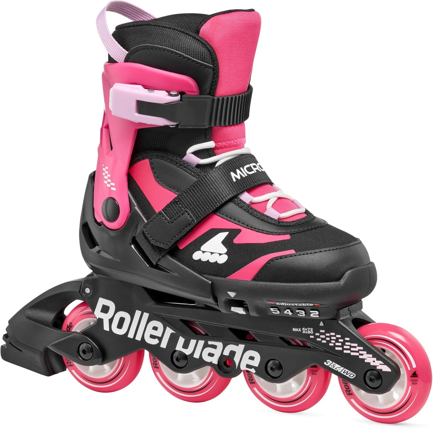 Rollerblade Microblade Kid's Adjustable Inline Skates for Fun