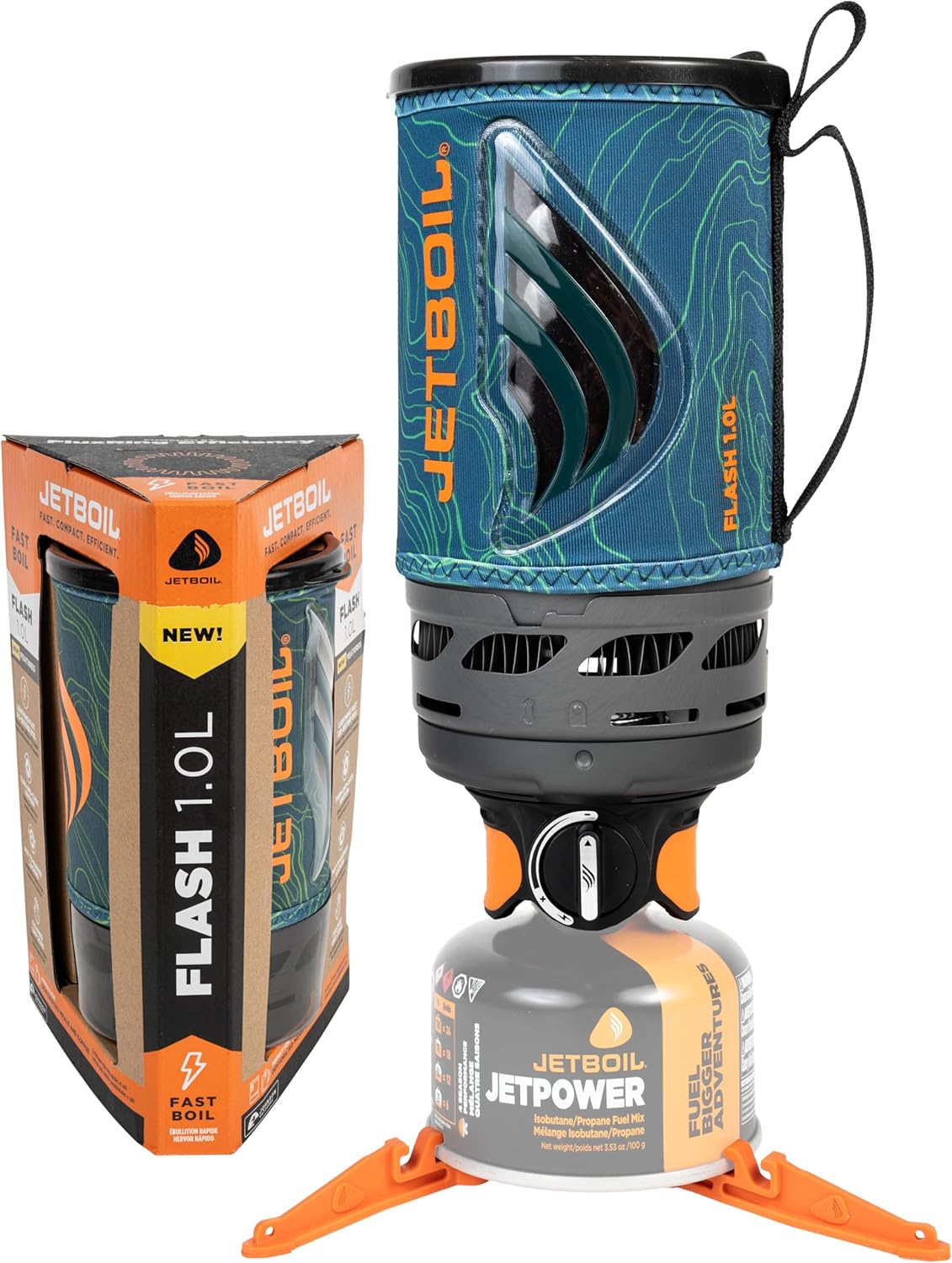 Jetboil Flash Portable Fast Boil Stove for Camping and Hiking