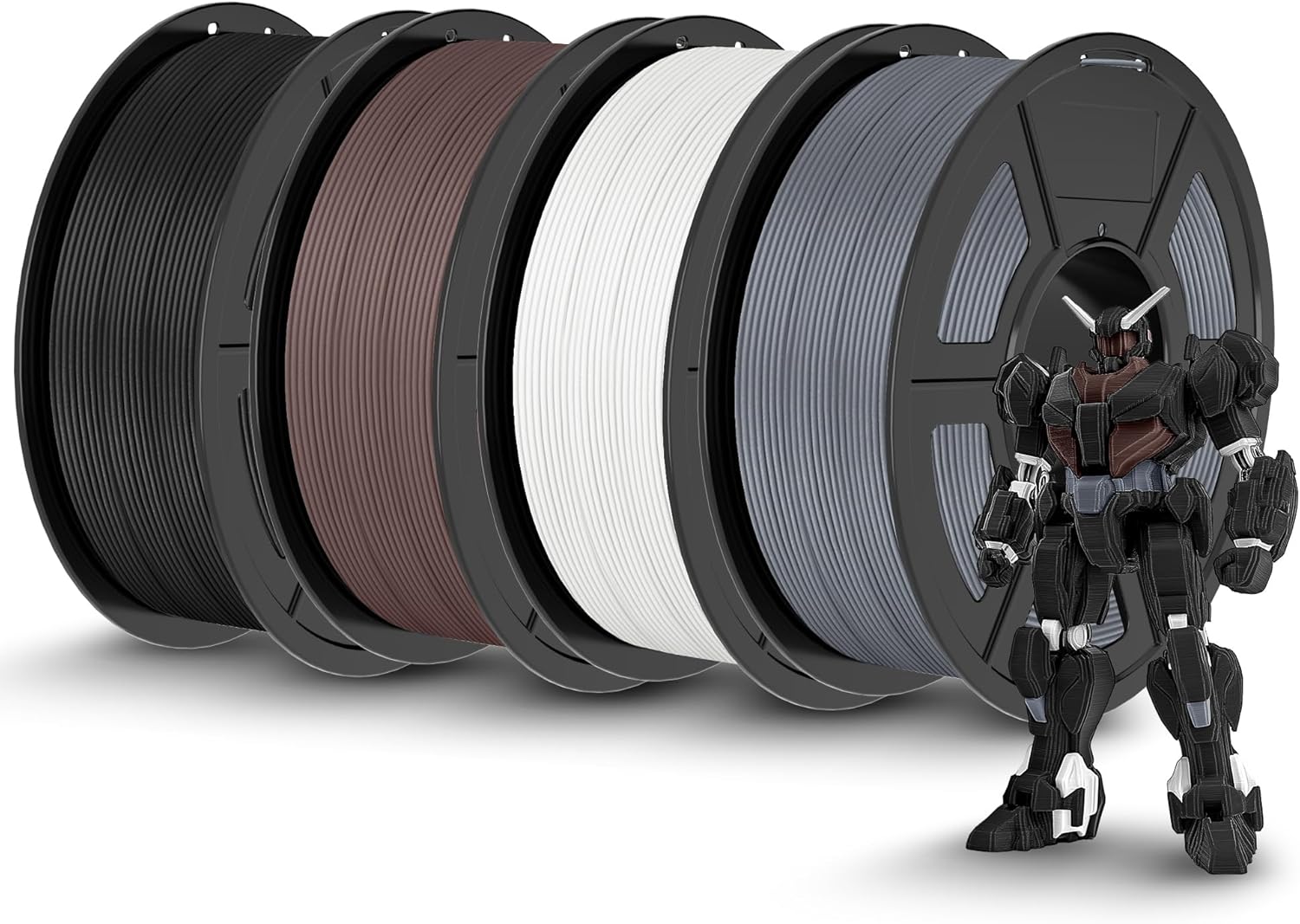 High Speed PLA 3D Printer Filament Bundle by TECBEARS
