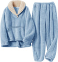 Flygo Girls Fuzzy Pants Set for Cozy Winter Days and Nights
