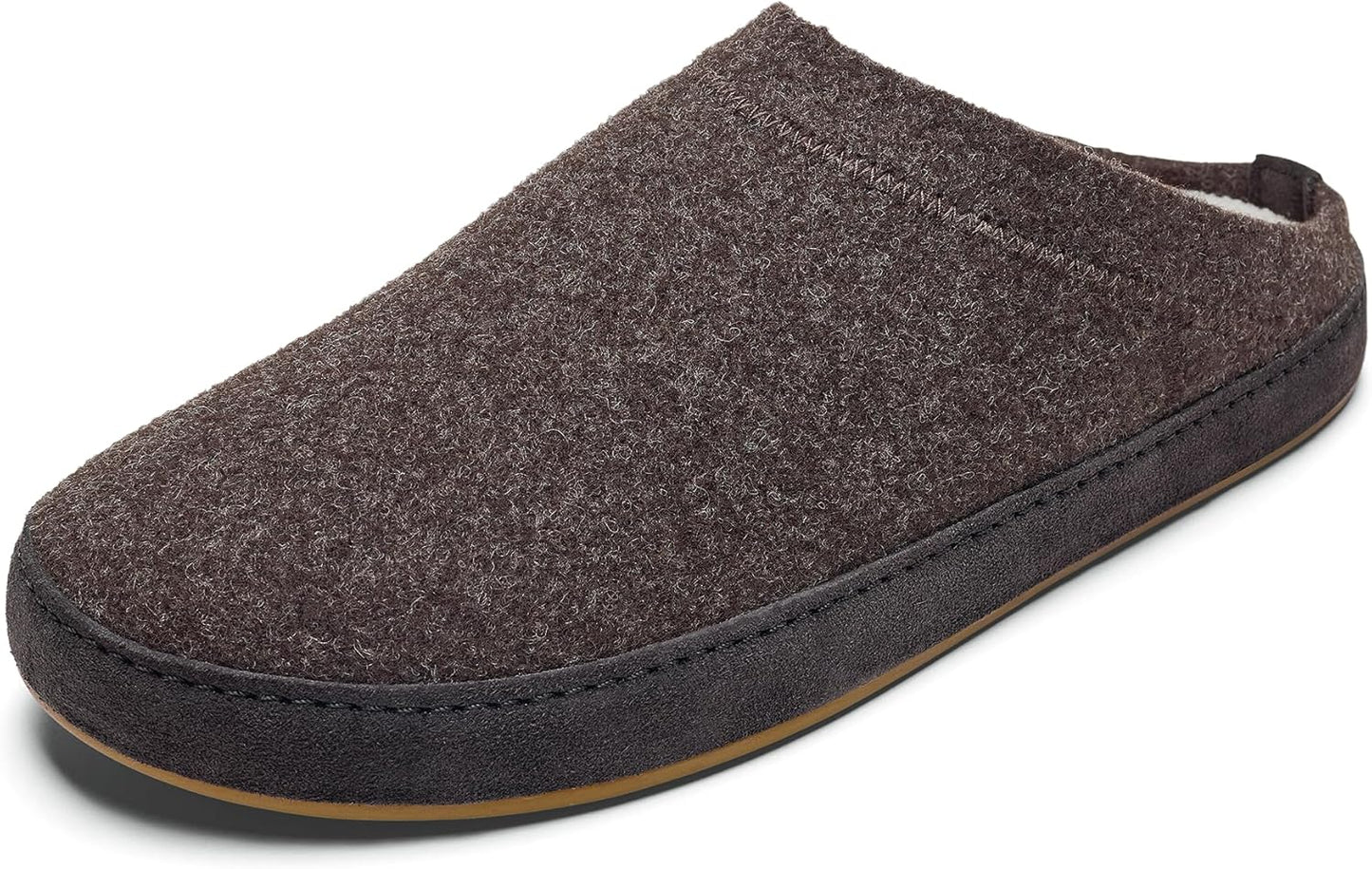 OLUKAI Hamani Hulu Men's Wool Mule Slippers for All-Day Comfort