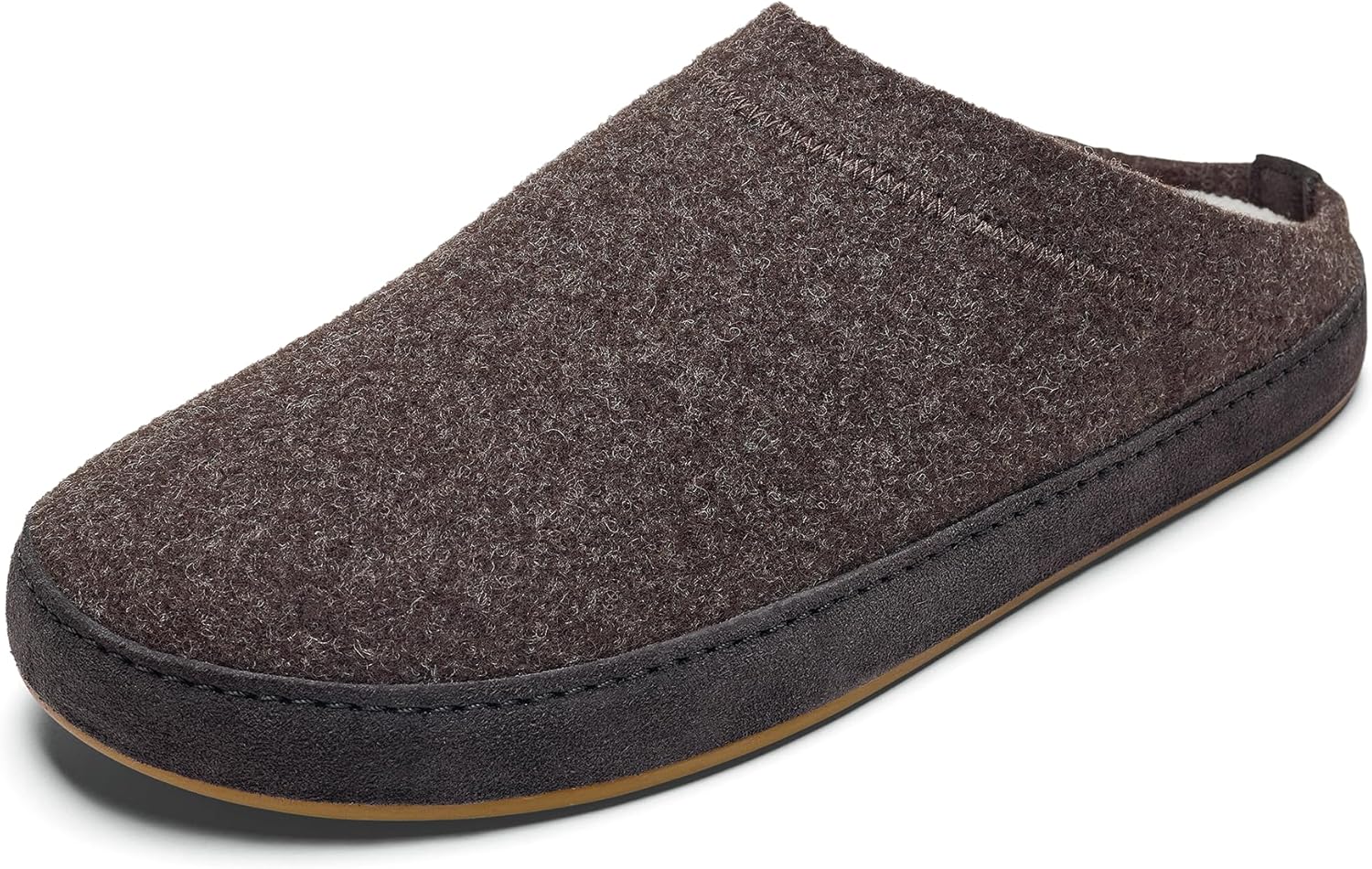 OLUKAI Hamani Hulu Men's Wool Mule Slippers for All-Day Comfort