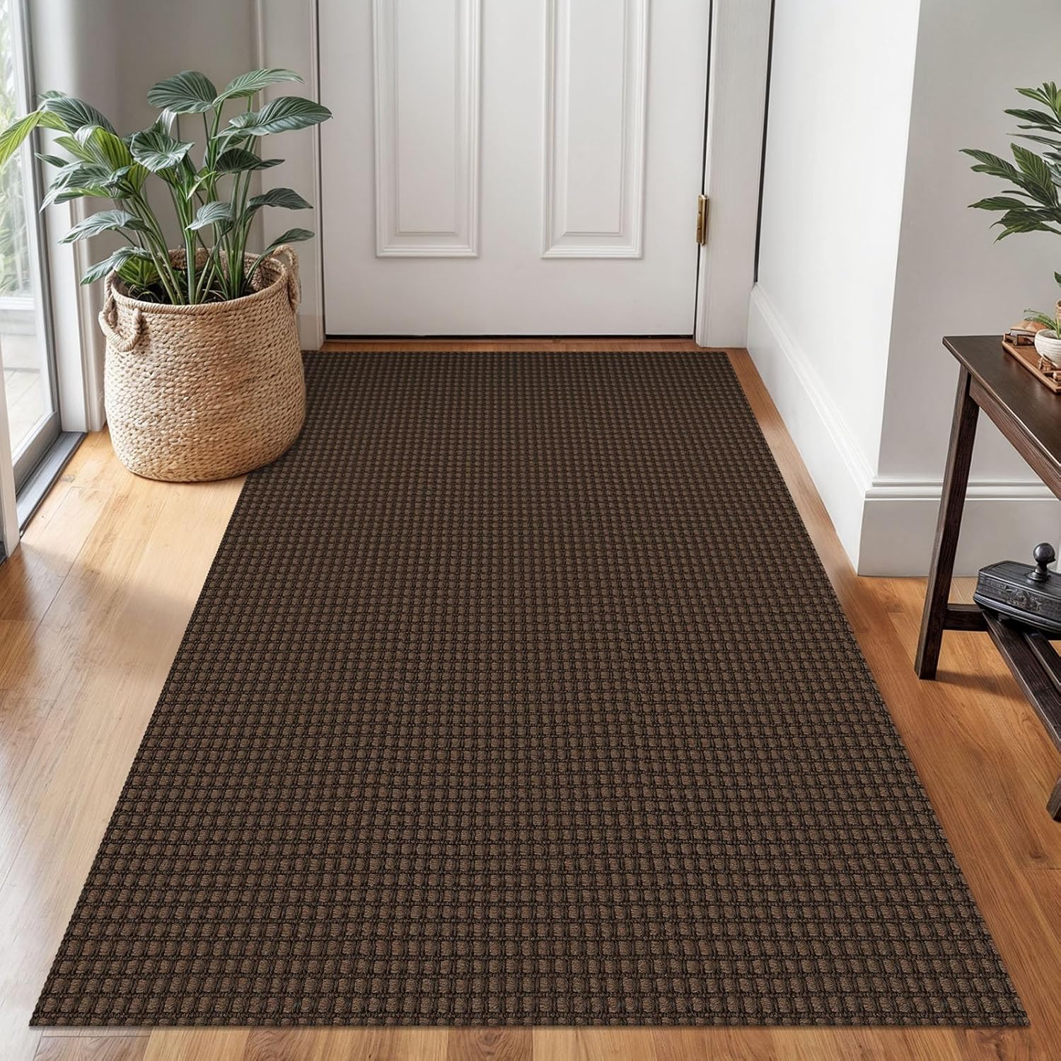 Braided Area Rug 3x5 Ft Washable Non Slip Throw Rug for Home