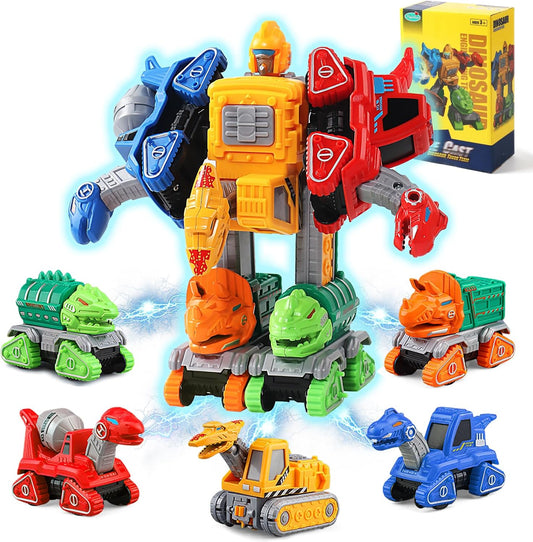 Fajiabao Dinosaur Transforming Toys - STEM Action Fun!