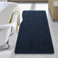 LOCHAS Luxury Bathroom Rug Shaggy Bath Mat 24 x 48 in - Soft