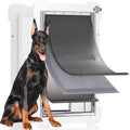 MIAOTONG 3-Flap Dog Door for Wall - Insulated X-Large Pet Door