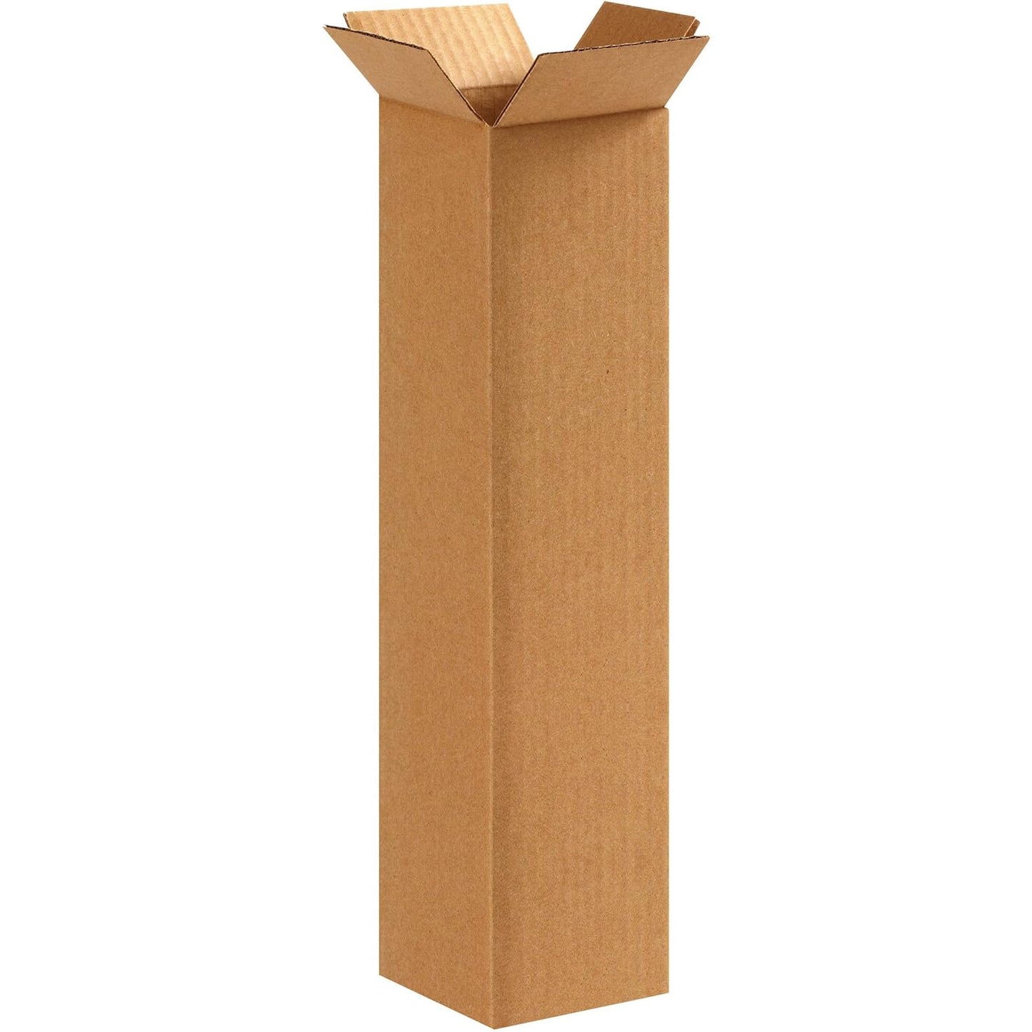 Tall Corrugated Boxes for Shipping and Storage - Pack of 25