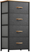 Fabric Drawer Dresser with 4 Drawers - Compact Storage Tower