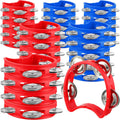 Tambourine 30 Pack for Kids and Adults - Compact Handheld Bells