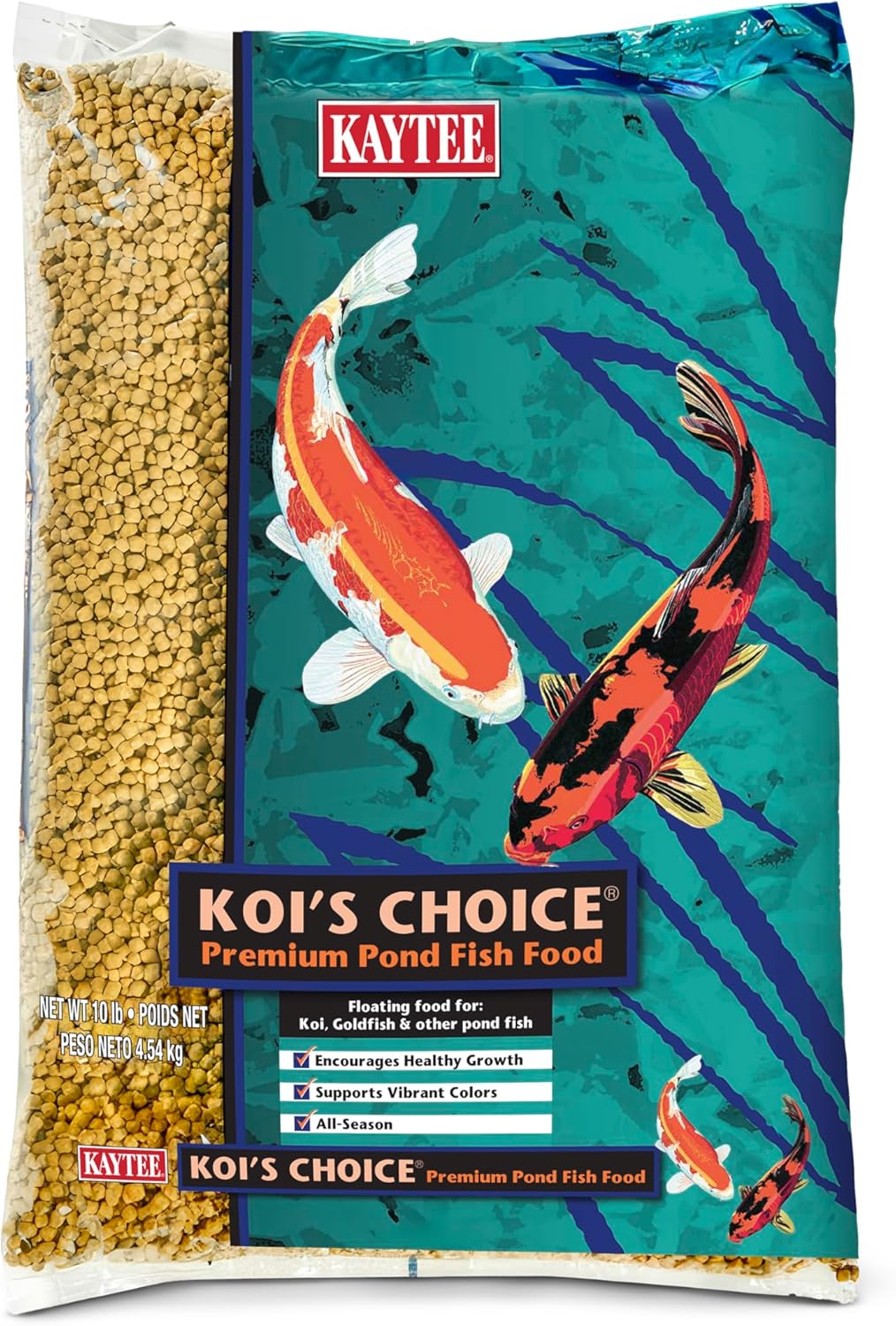Kaytee Kois Choice Koi Floating Fish Food for Healthy Fish