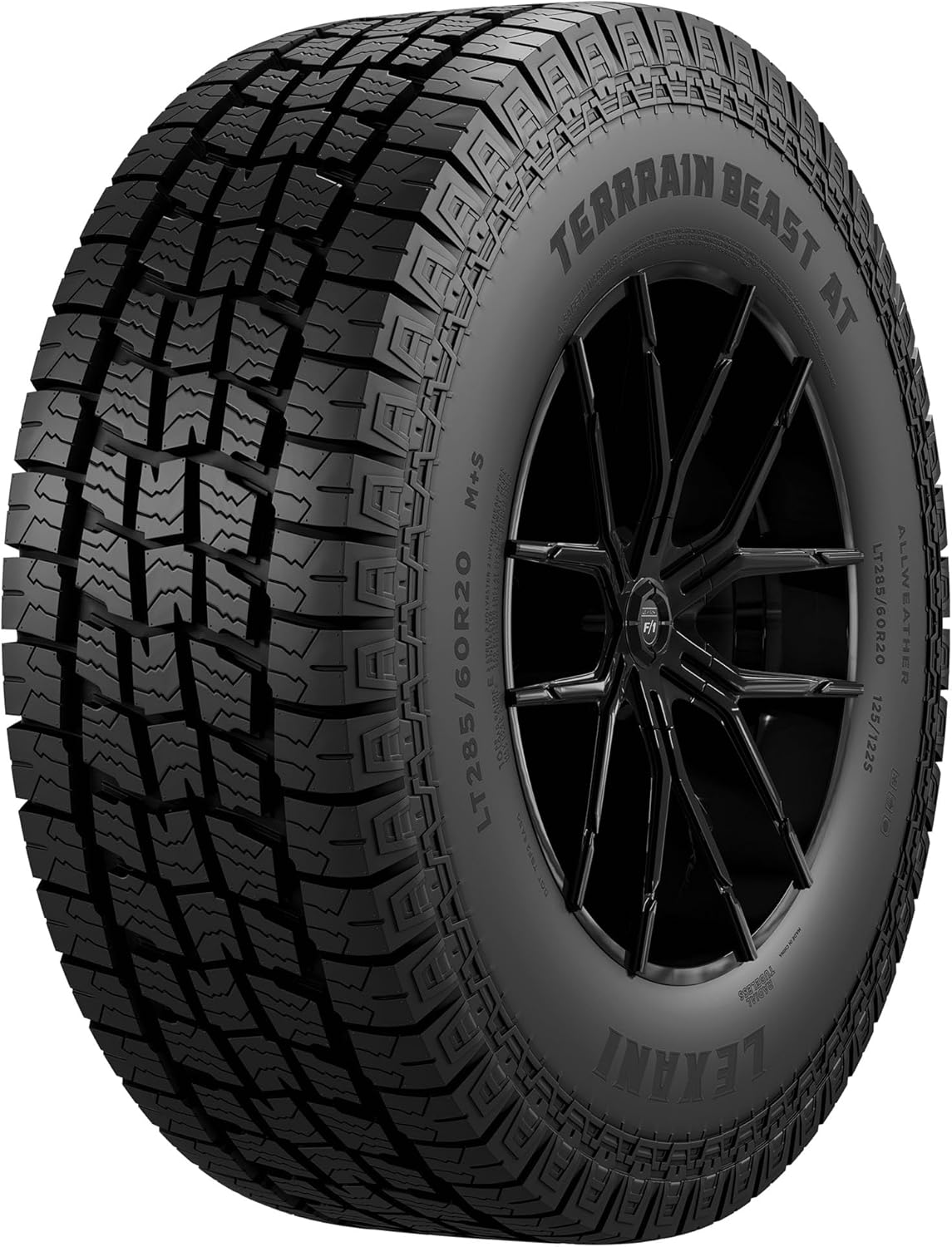 Lexani Terrain Beast AT LT245/75R16 Tire for All-Terrain Performance