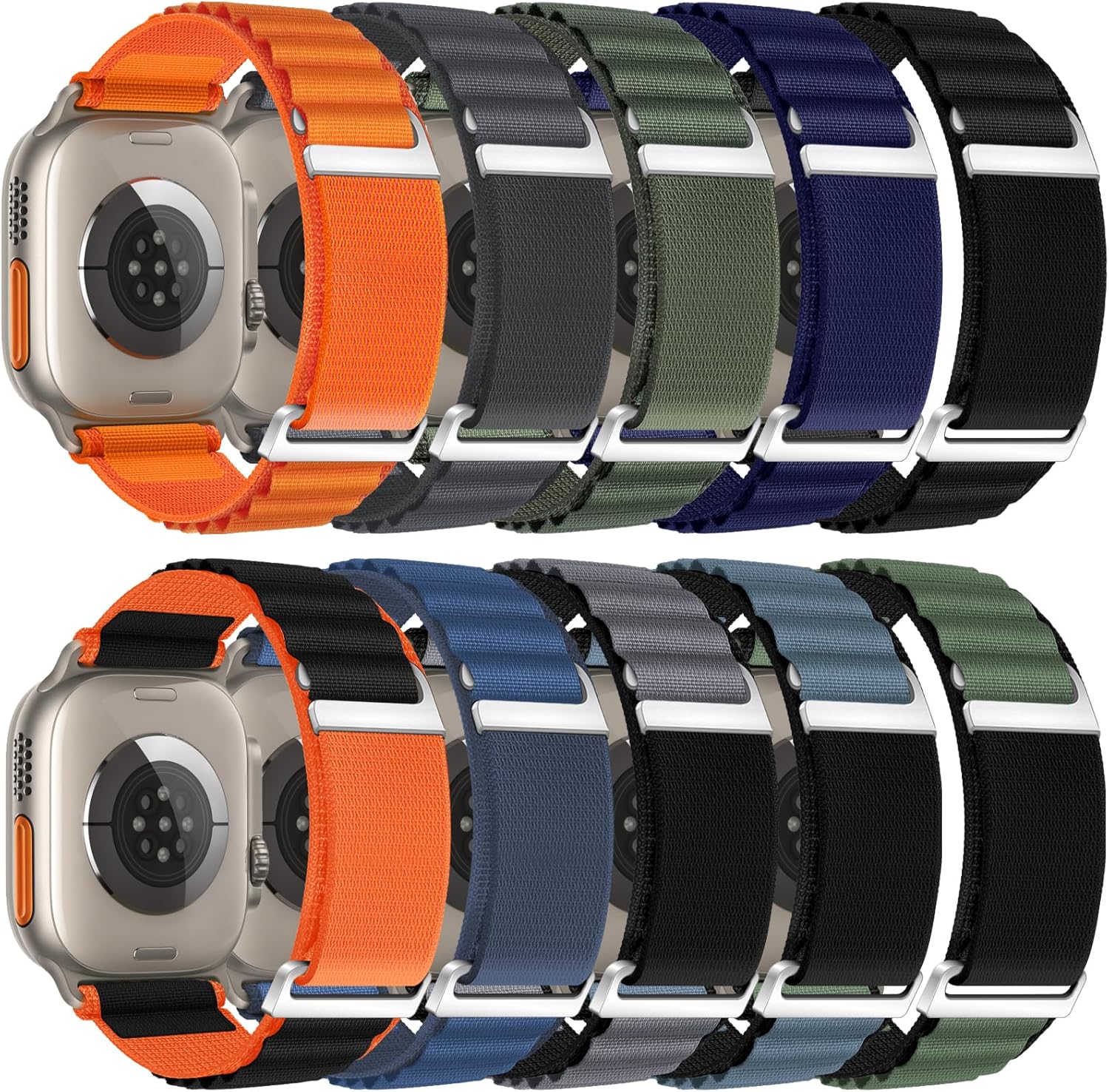 Adjustable Sport Loop Band for iWatch Ultra 2 Series!