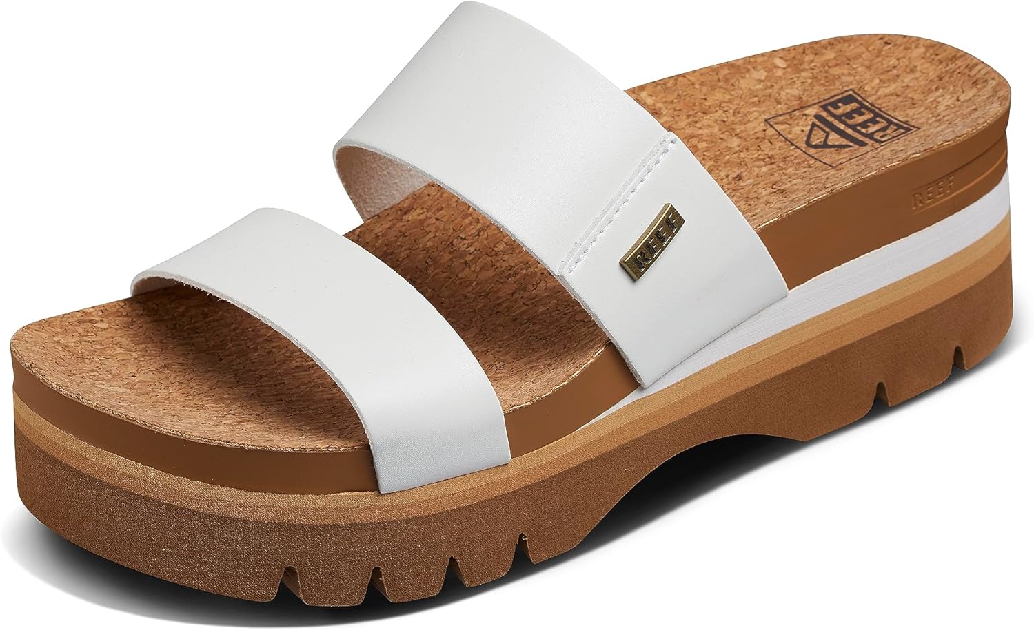 Cushion Vista Higher Slide Sandals for Women by Reef - Comfort