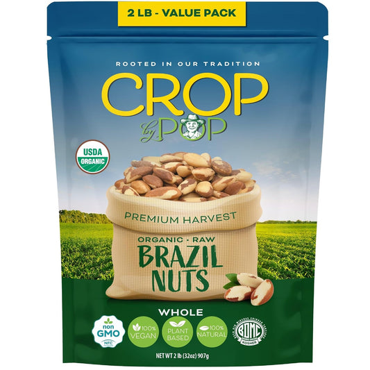 Organic Raw Brazil Nuts - Nutrient-Dense & Sustainably Sourced