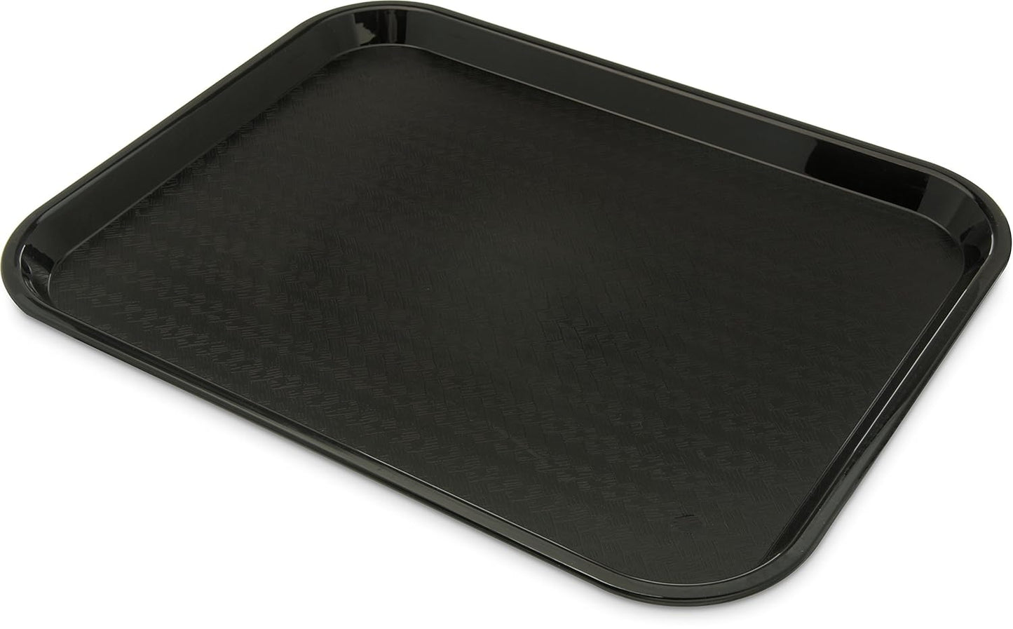 Large Fast Food Tray - 14 x 18 Inches, Black