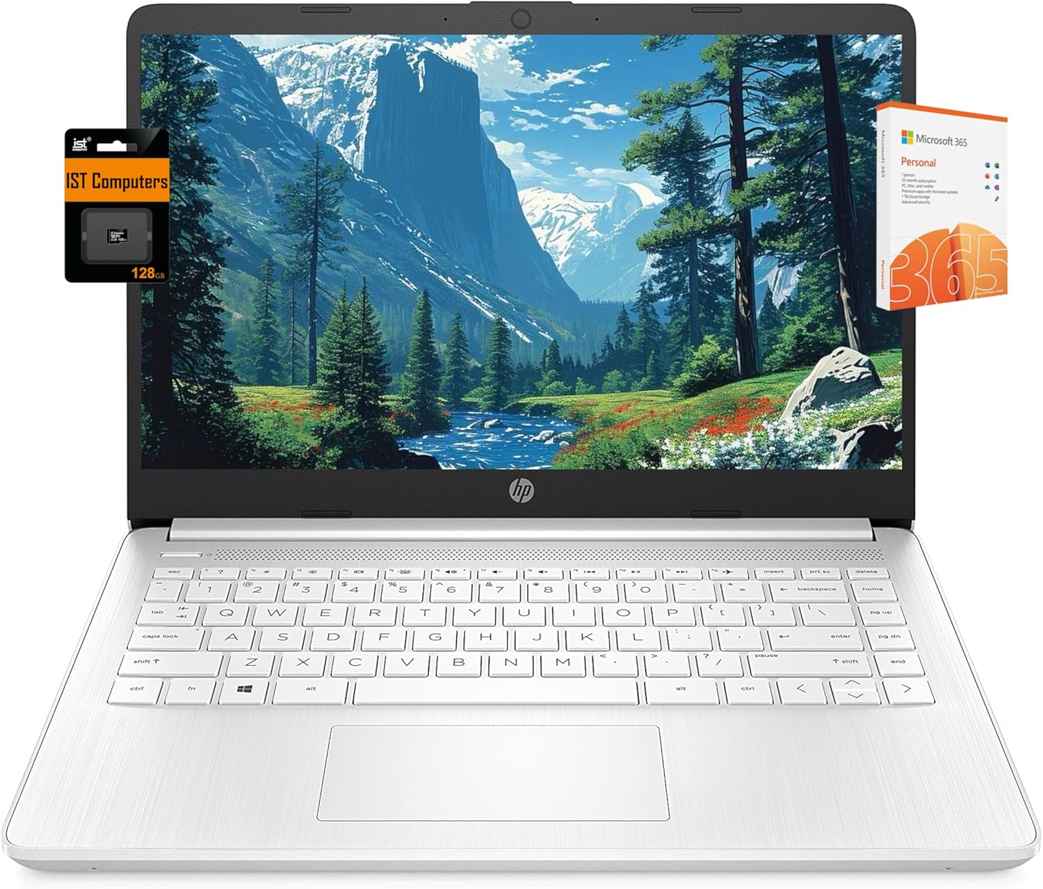 HP 14 Ultra Light Laptop for Students with Long Battery Life