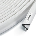 Weather Stripping Door Seal V-Shaped Foam Kerf Strip - 150 ft White