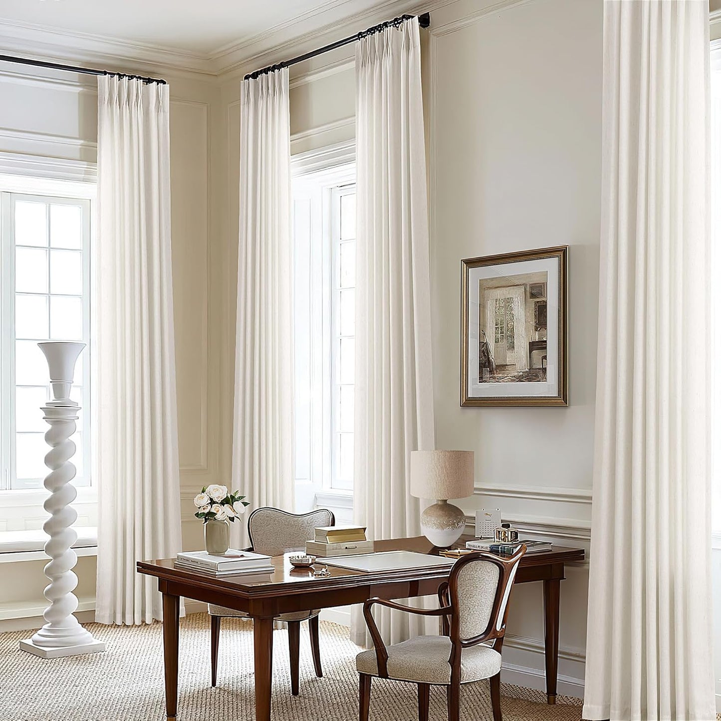 105 Inch Extra Long Curtains for Living Room and Bedroom