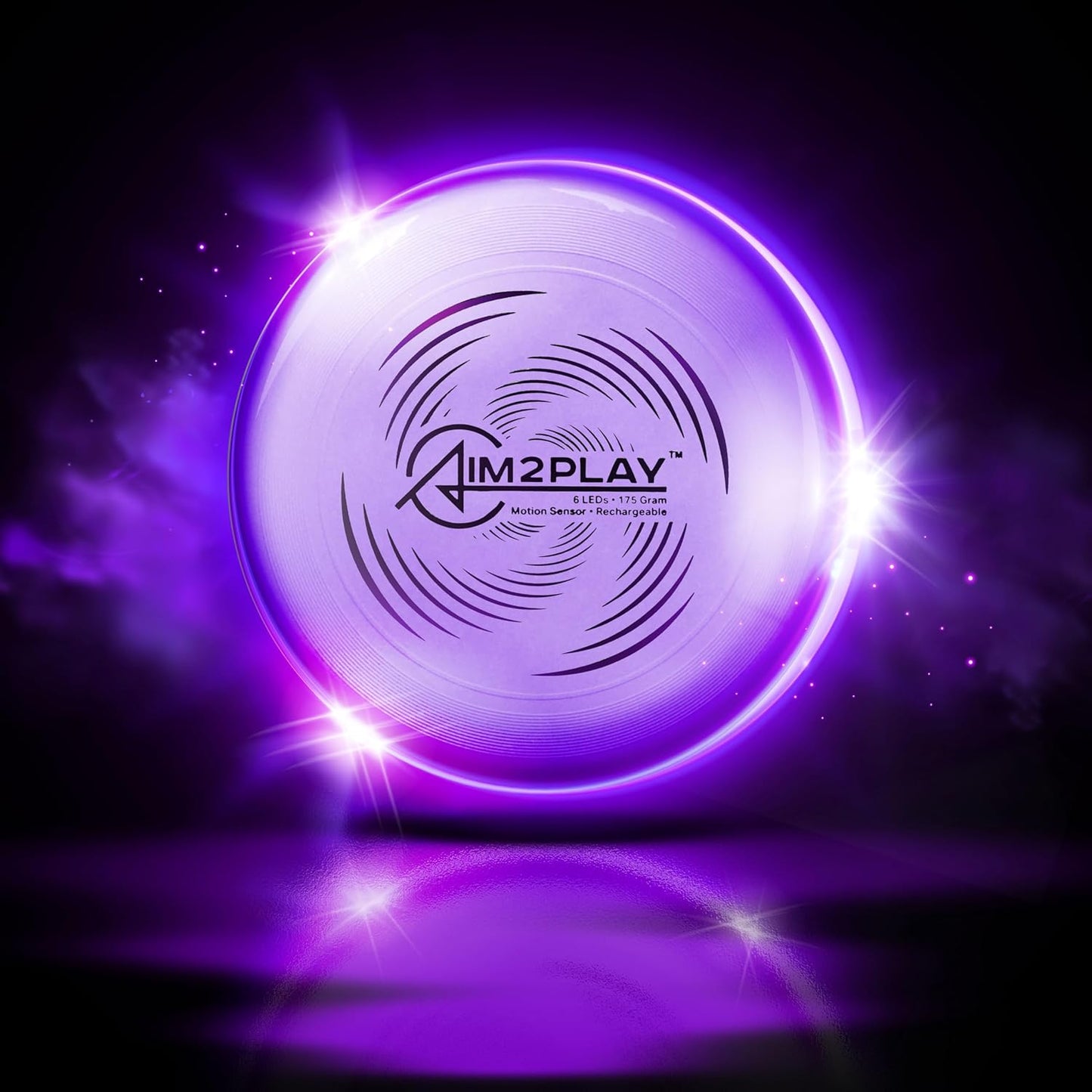 Glow-in-the-Dark LED Flying Disc - Ultimate Fun