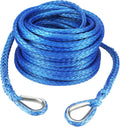 Ucreative 3/8 in x 92 ft Synthetic Winch Extension Rope - High
