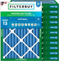 Filterbuy 18x24x2 Air Filter MERV 13 - Health Defense Pack