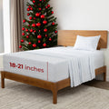 Mellanni Extra Deep Twin Sheets - Hotel Luxury, Ultra Soft