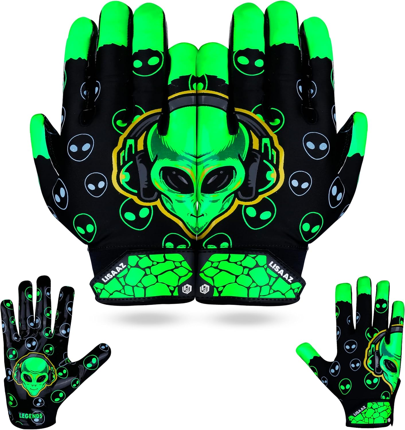 Top Performance Youth Football Gloves by LISAAZ