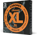 D'Addario XL Chromes - Ultra-Smooth, Warm Tone - ECG23-3D