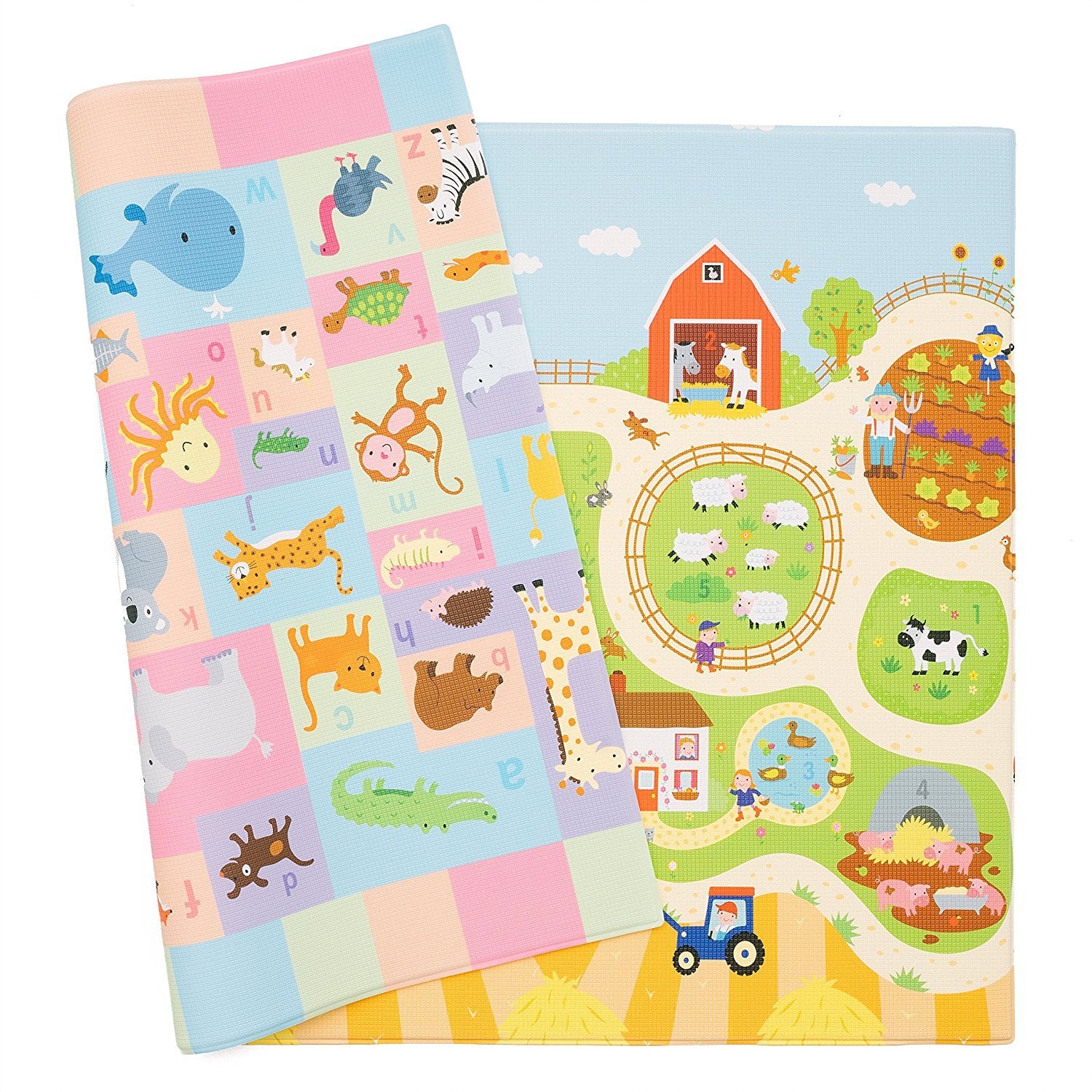 Original Reversible Waterproof Play Mat for Kids