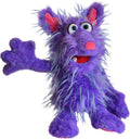 Living Puppets 16-Inch Plush Purple Monster Hand Puppet - Soft