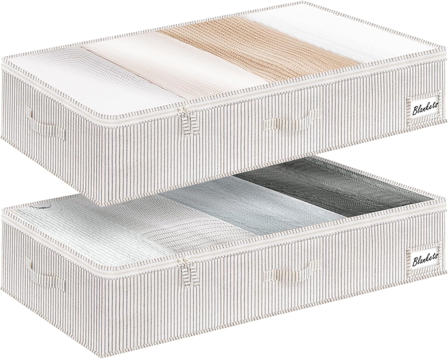 StorageWorks Large Under Bed Storage Containers for Organizing