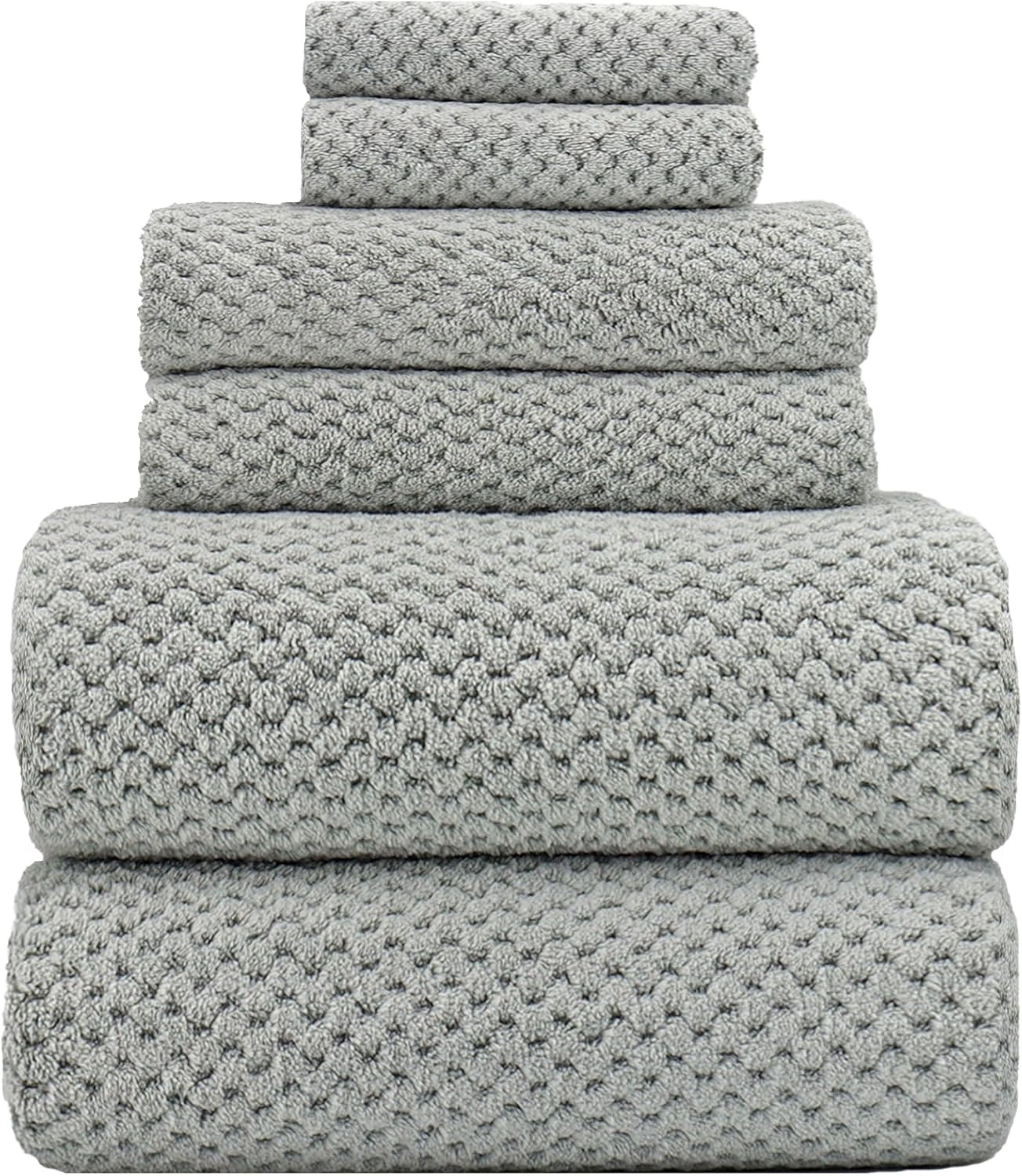 Oversized Bath Sheets Set of 6 - Luxury Microfiber Towels