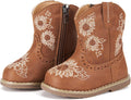 Baby Cowboy Cowgirl Boots Infant Western Boots - Soft No-Heel