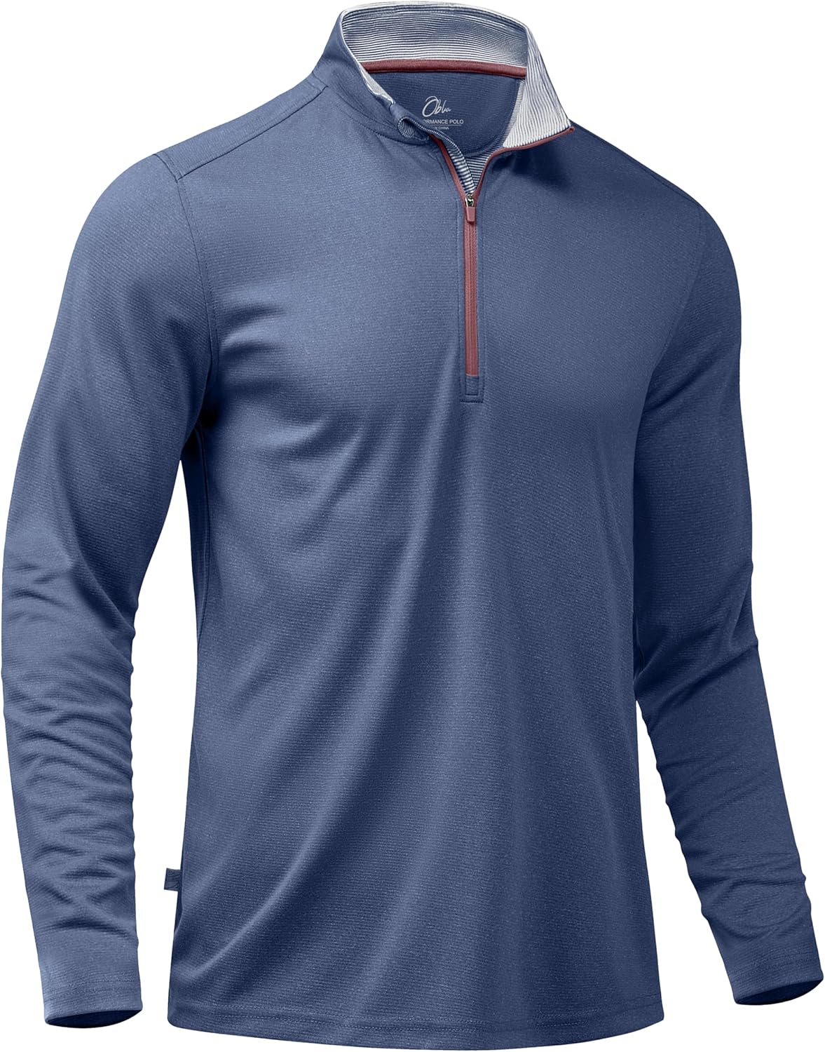 Obla Golf Quarter Zip Pullover for Men - Lightweight Comfort