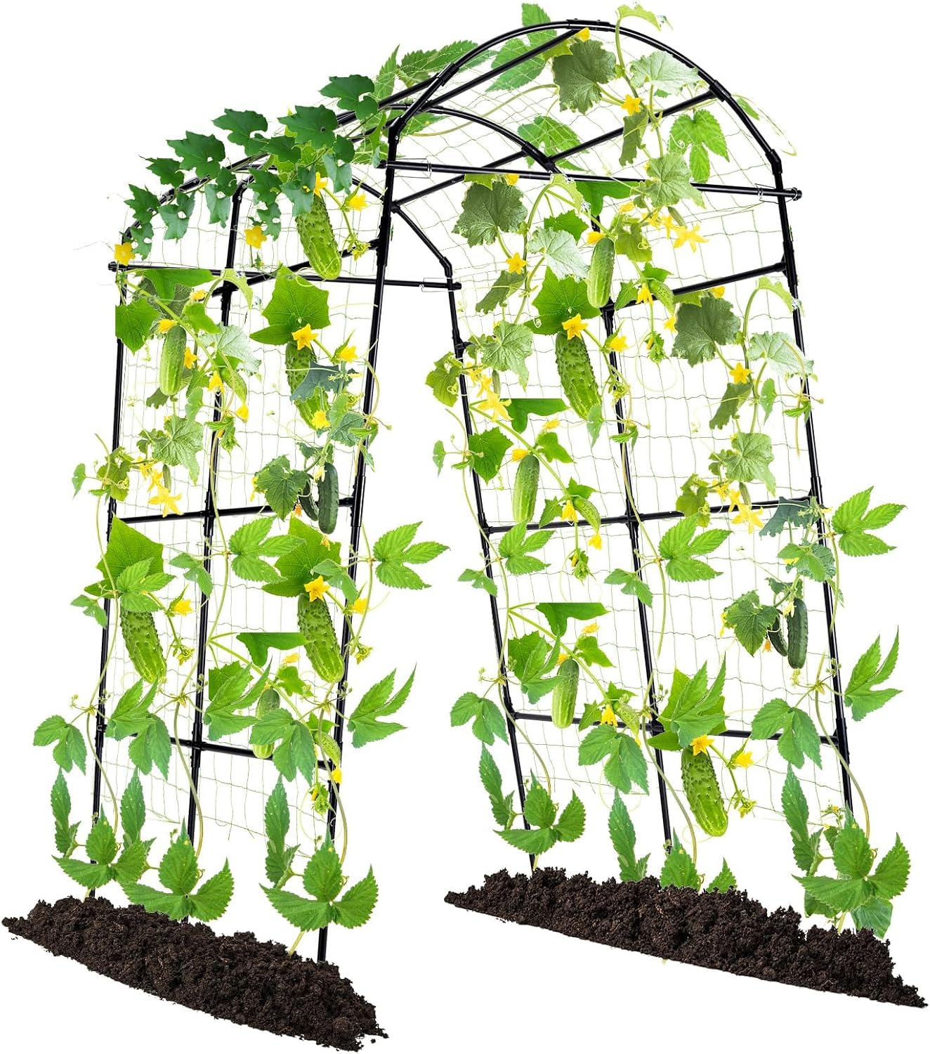 Lalahoni Garden Arch Trellis for Climbing Plants Outdoor Use