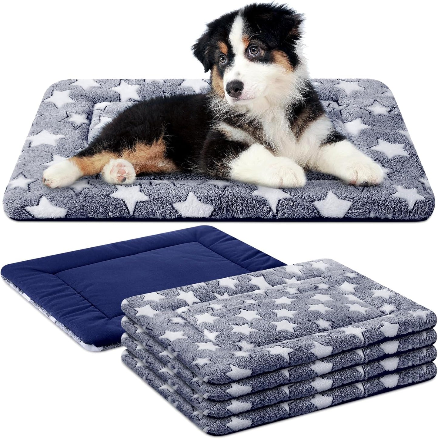 Ultra Soft Winter Dog Crate Pads for Small to Large Pets