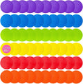 Spot Markers 4.72 in Non Slip Rubber Floor Markers - Bright 60-Pack