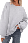 Oversized Sweatshirt for Women Crewneck Long Sleeve - Cozy Fit Fashion
