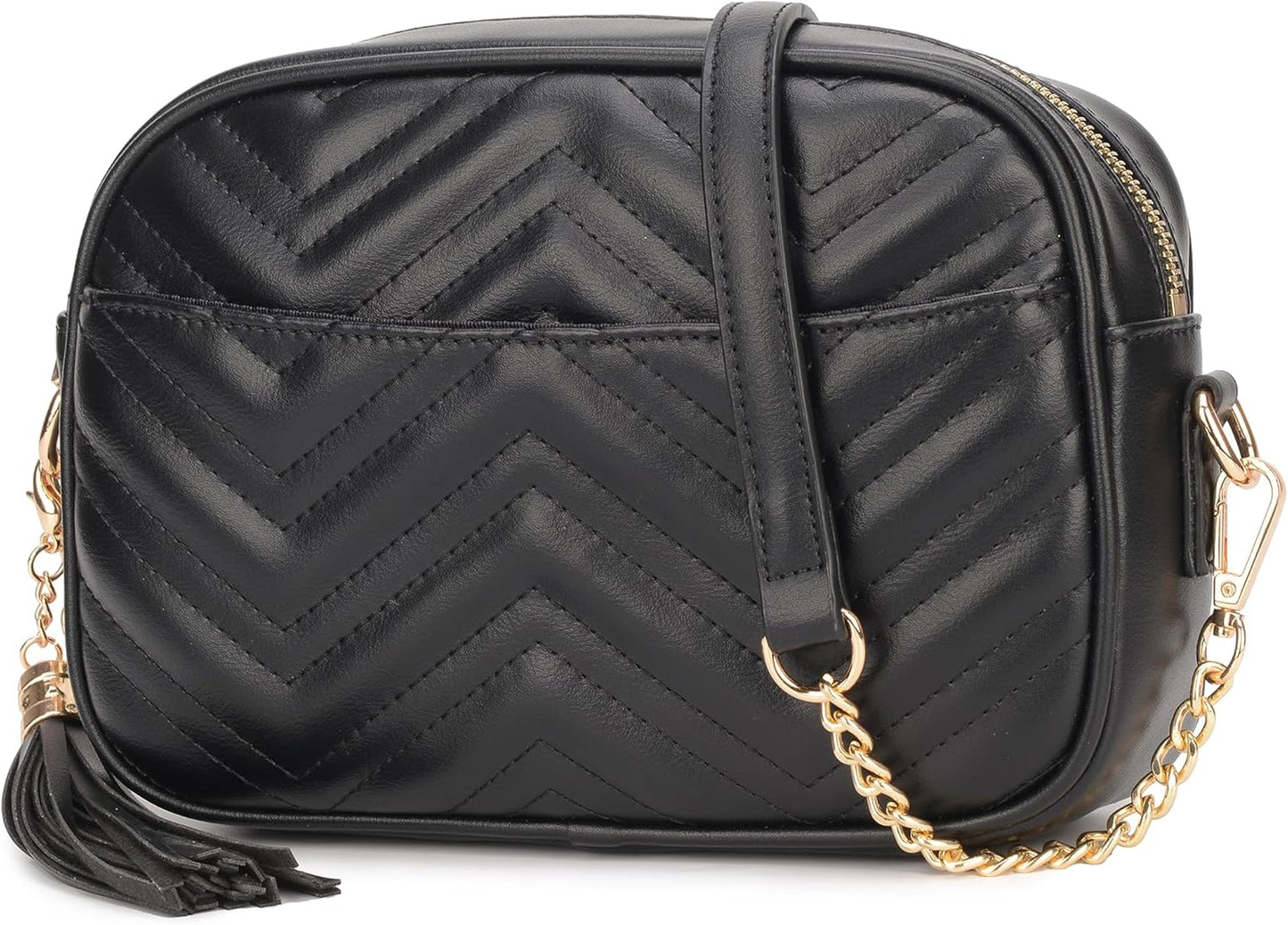 Lola Mae Quilted Crossbody Bag: Chic and Functional Design